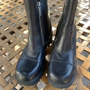 Harley-Davidson Black Moto Boots